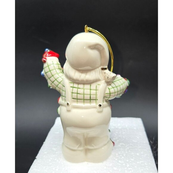 Lenox 2016 Santa Claus Ornament colorful With Gold Tassel - Picture 6 of 9